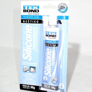 Silicone Acético Transparente | Bisnaga 50g
